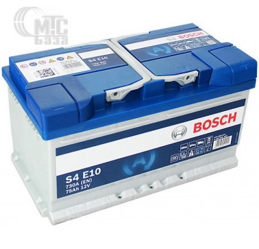 Аккумулятор Bosch S4 EFB [S4E10] 6СТ-75 Ач R EN800 А 315x175x175 мм